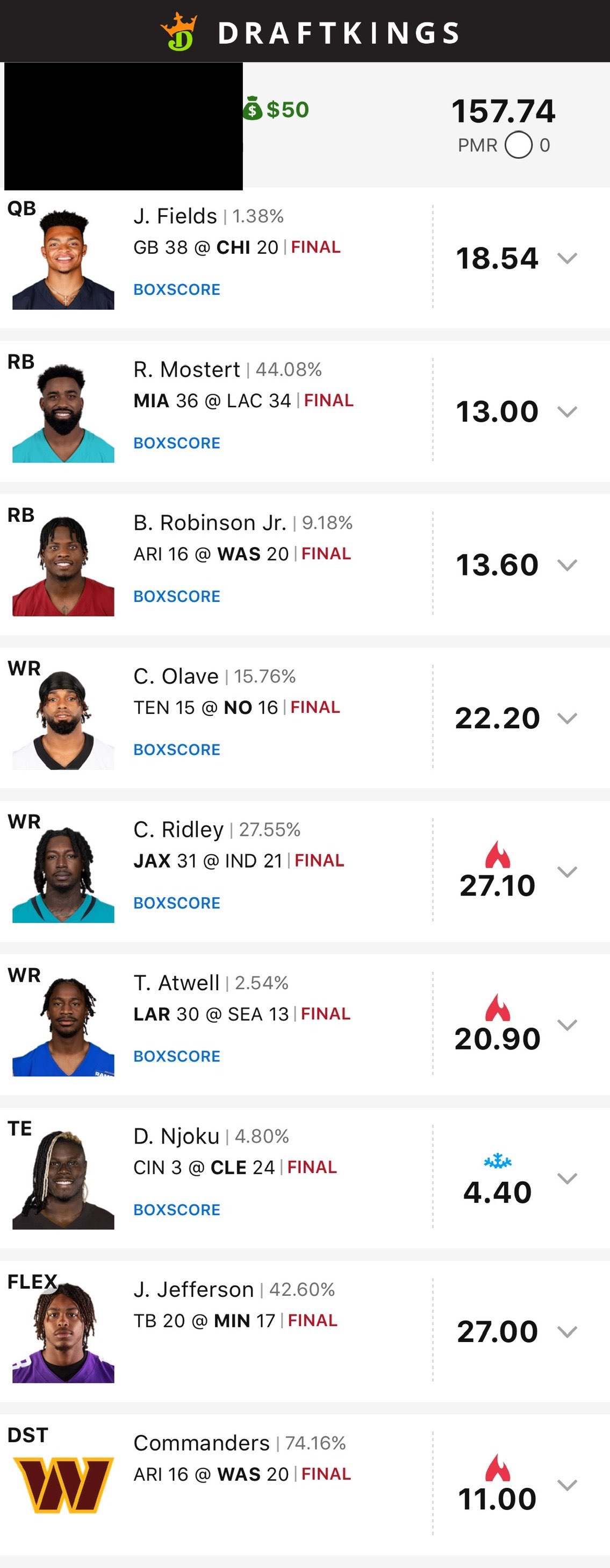 Lineup Picture
